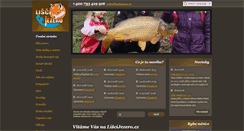 Desktop Screenshot of liscijezero.cz